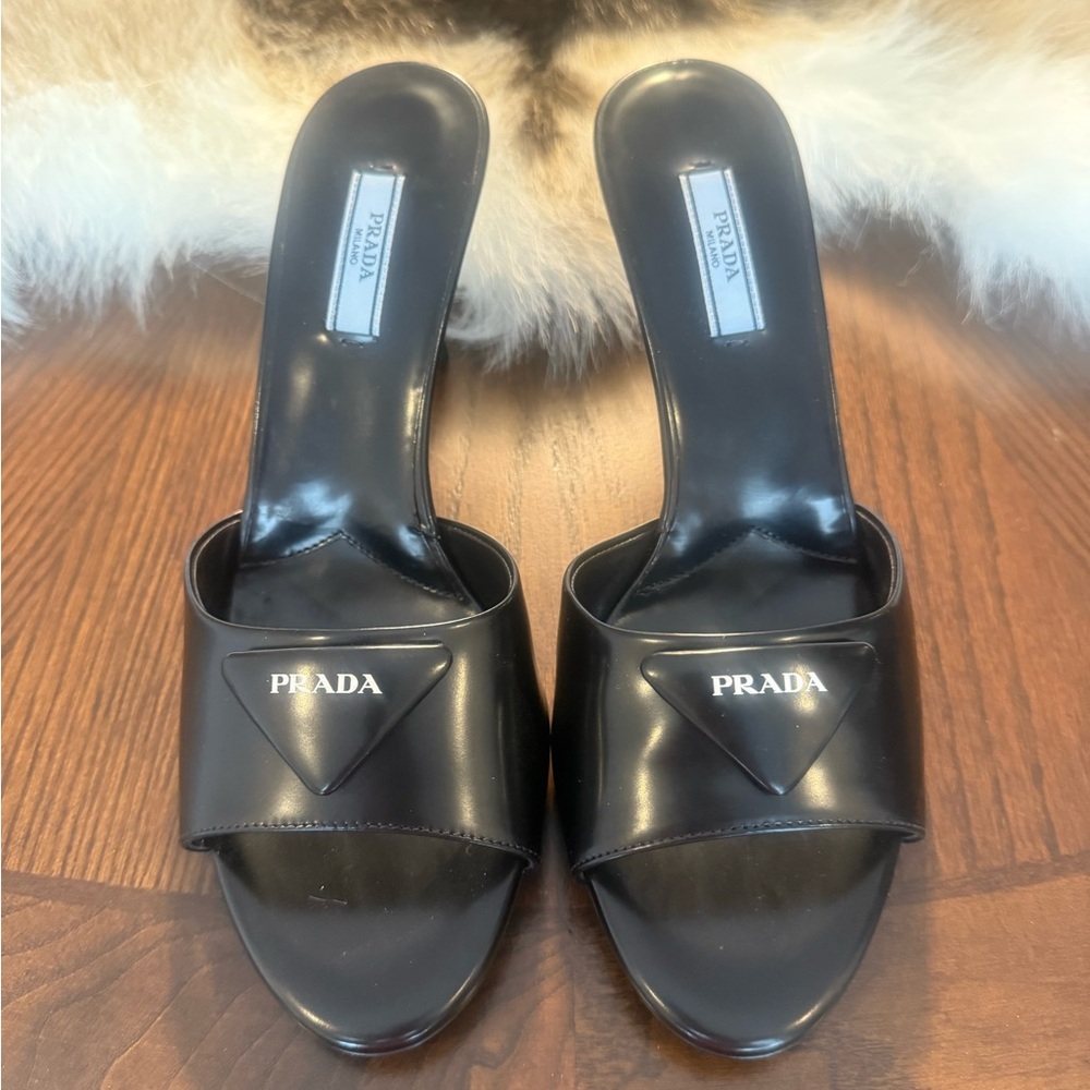Authentic Prada Black Women's Heels
